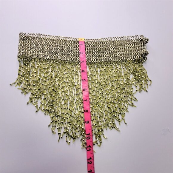 Hip Belt Glitter Elastic Belt Beaded Belt Bellydance Hipskirt Dance Accessory - Picture 7 of 9
